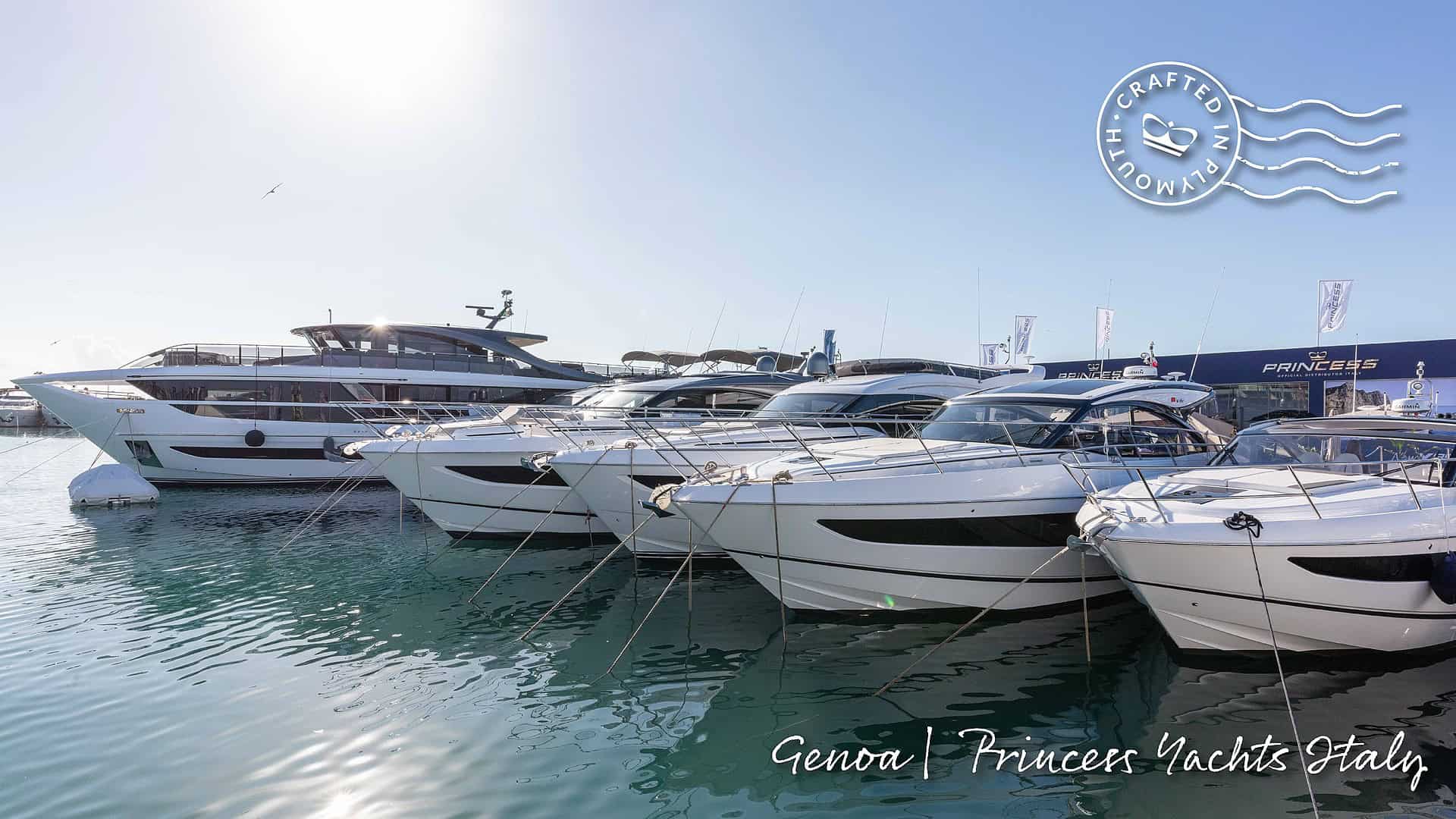 Gamma Princess Yachts rappresentata da Yacht Broker’s Company, yacht di lusso al Genova Boat Show - Salone Nautico Internazionale